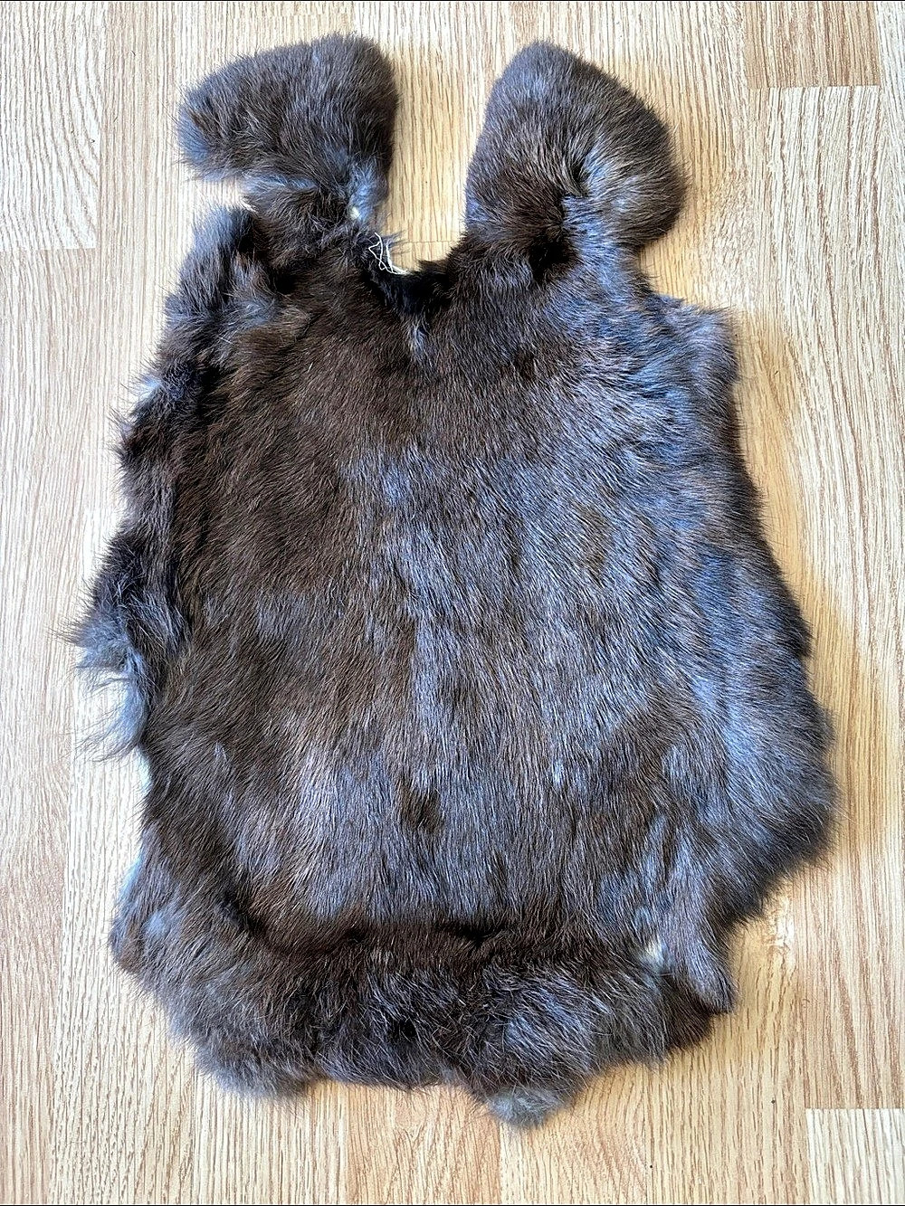 B0256 rabbit fur pelt craft supply
